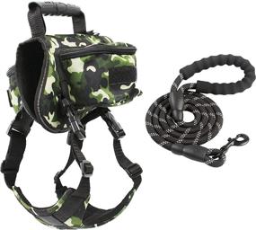 img 4 attached to JLYLOL Backpack Harness Camping Camouflage