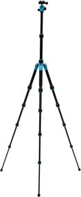 img 1 attached to Benro Tripster Travel Tripod/Monopod - 0 Series Blue AL (FTR09AB00GBLU)