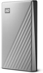 img 2 attached to 💽 High-Capacity WD 5TB My Passport Ultra for Mac Silver Portable External Hard Drive with USB-C and USB 3.1 Compatibility