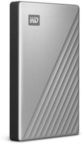 img 3 attached to 💽 High-Capacity WD 5TB My Passport Ultra for Mac Silver Portable External Hard Drive with USB-C and USB 3.1 Compatibility