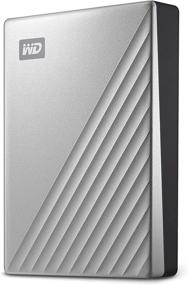 img 4 attached to 💽 High-Capacity WD 5TB My Passport Ultra for Mac Silver Portable External Hard Drive with USB-C and USB 3.1 Compatibility