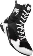 men's venum elite boxing shoes - silver athletic footwear логотип