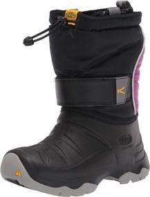 img 4 attached to KEEN Children Lumi Black Steel Boys' Shoes: Comfy and Stylish Boots for Active Kids