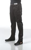 🔥 racequip fire suit pants single layer sfi 3.2a/1 black 3x-large - 112008 (racing driver) logo