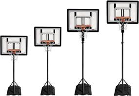 img 3 attached to 🏀 Adjustable Height 7 Inch SKLZ Basketball System: Enhance Your Game