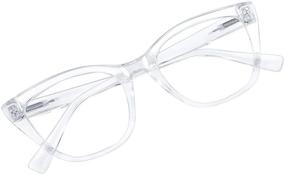 img 4 attached to WANWAN Reading Glasses Anti Reflective Fashion
