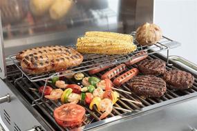 img 1 attached to 🔥 Cuisinart CGR-770 Silver Grill Warming Rack: Keep Your Food Warm and Tasty!