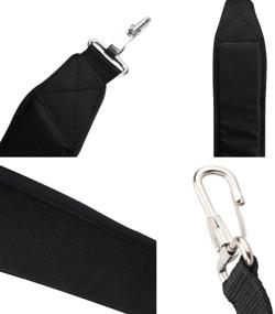 img 1 attached to 🏌️ Upgrade Your Golf Bag with LZFAN Shoulder Strap: Adjustable, Padded & Universal Replacement