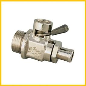 img 1 attached to Effortless Oil Change Made Easy: EZ-108 RH Oil Drain Valve with Removable Hose End Combo