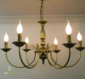 img 1 attached to 🔥 Clear Flame Shaped Incandescent Candelabra: Perfect for Industrial Electrical Settings