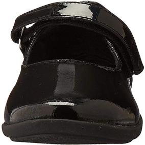 img 3 attached to Hush Puppies Girls' Black Patent Flat Shoes