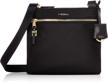 tumi voyageur crossbody shoulder satchel women's handbags & wallets in crossbody bags logo