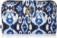 vera bradley recycled turnlock protection women's handbags & wallets logo