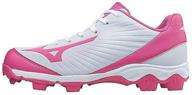 👟 mizuno 9-spike advanced finch franchise 7 fastpitch softball cleat shoe for women logo