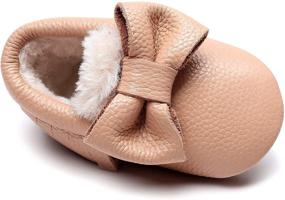 img 3 attached to 👶 Bebila Baby Moccasins: Trendy Shoes for Stylish Girls and Boys