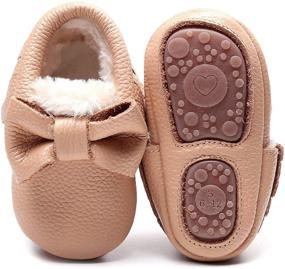 img 4 attached to 👶 Bebila Baby Moccasins: Trendy Shoes for Stylish Girls and Boys