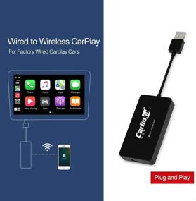 img 3 attached to 🚗 CarlinKit 2.0: Upgrade to Wireless CarPlay Adapter for Audi, Volkswagen, Honda Civic, Mazda CX 5, Chevrolet, Toyota, KIA Cars with Factory Wired CarPlay - Wired to Wireless CarPlay, iOS 14, OTA Online Upgrade