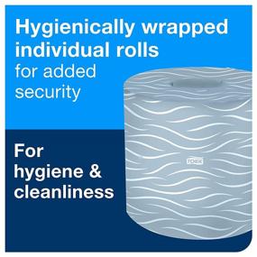 img 2 attached to 🧻 Tork TM1616 Universal Bath Tissue Roll, 2-Ply, White (Case of 96 Rolls, 500 Sheets per Roll, 48,000 Sheets per Case)