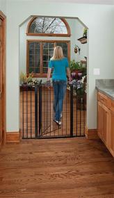 img 2 attached to Kidco G1201 Extra Tall and Wide Auto Close Child and Pet Gate: 47.5-Inch Pressure Mount Safety Solution
