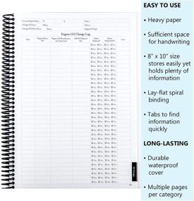 img 2 attached to 🛥️ The Boat Galley Ship's Log: Comprehensive Logs and Inventory for Watch, Cruising, Fluid Changes, Maintenance, Repairs, Upgrades, Vessel, and Spares