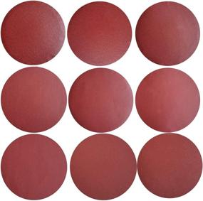 img 4 attached to 📦 50 PCS 8 Inch PSA Aluminum Oxide Sanding Disc, 120-2000 Grits Self-Adhesive Sander Paper by Sackorange