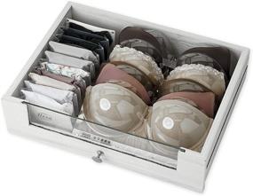 img 3 attached to SellerLabsOnline Underwear Drawer Organizer Set Storage & Organization