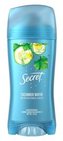 img 1 attached to Secret Deodorant Cucumber Water Solid