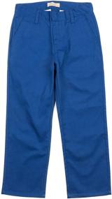img 3 attached to Leveret Toddler Uniform Cotton Chino Boys' Clothing