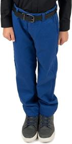 img 4 attached to Leveret Toddler Uniform Cotton Chino Boys' Clothing
