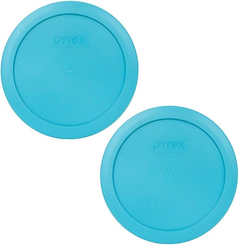 pyrex 7201 pc round plastic storage storage & organization 로고