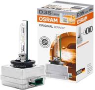 osram xenarc oem 4300k d3s hid xenon headlight bulb 35w 66340 by ali with 11-digit security label - authentic german-made (1 pack) logo