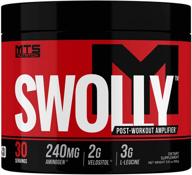 🏋️ mts swolly - unflavored protein powder, 30 servings logo