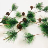 hamifinee christmas artificial pinecones decorations logo