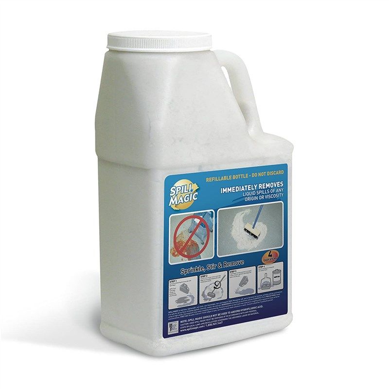 spill magic sm202db pick up absorbent 로고