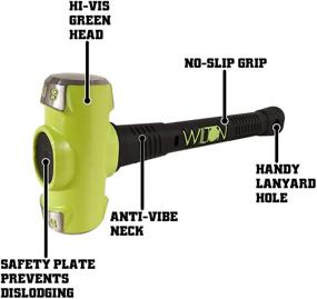 img 3 attached to Wilton 20816 8lb Sledgehammer - Secure Heavy-Duty Hammer for Robust Fastening