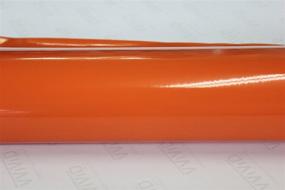 img 2 attached to 🍊 Vibrant VViViD Orange High Gloss Microfinish Vinyl Wrap with Air Release Technology - Realistic Paint-Like Results (1ft x 5ft)