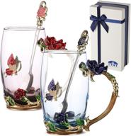 btät tea glass flower teacup food service equipment & supplies and tabletop & serveware логотип