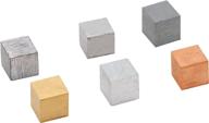 density cubes metals 20mm sides logo