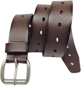 img 1 attached to 🔩 Alexander Leather Work Belt by AZ