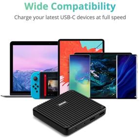 img 3 attached to 🔌 Zendure 100W USB-C Wall Charger Superport 4 Laptop Power Adapter: Efficient Charging for MacBook Pro, HP XPS, iPhone 13/12/11/X, iPad Pro, Samsung S10, Switch, and More - Black