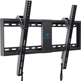 img 4 attached to PERLESMITH Tilt TV Wall Mount Bracket for 32-70 inch LED, LCD, OLED and Plasma Flat Screen TVs - Fits 16”- 24” Wood Studs, Tilting TV Mount with Max VESA 600 x 400mm hold up to 132lbs - Enhanced SEO
