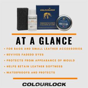 img 3 attached to Colourlock Leather Handbag Cleaner & Polishing Kit - Enhance Bag's Appearance and Sustain its Quality