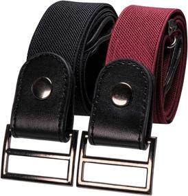 img 4 attached to 👗 RBOCOTT Buckle Strech Adjustable Invisible Women's Accessories: Discover Ultimate Comfort and Style!