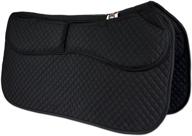 🐎 ecp all purpose diamond quilted therapeutic contoured correction support western saddle pad: optimal comfort and correction for your horse логотип