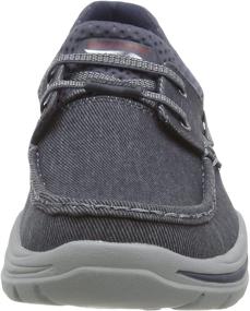 img 3 attached to 👟 Sleek Style: Skechers Men's Canvas Shoes in Vibrant Colors