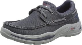 img 4 attached to 👟 Sleek Style: Skechers Men's Canvas Shoes in Vibrant Colors