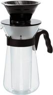 ☕ premium hario v60 'fretta' coffee maker - hot and iced brewing, 700ml, black logo