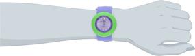 img 3 attached to Stylish and Vibrant: TKO ORLOGI Women's TK590-PGP Purple Rubber Slap Watch