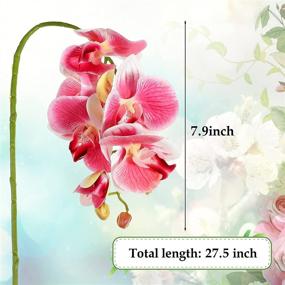 img 3 attached to Artificial Phalaenopsis Suction Terrarium Decoration