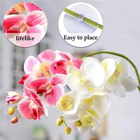 img 2 attached to Artificial Phalaenopsis Suction Terrarium Decoration